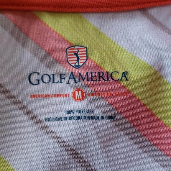 Golf America Polo Shirt Size M - Picture 3 of 6